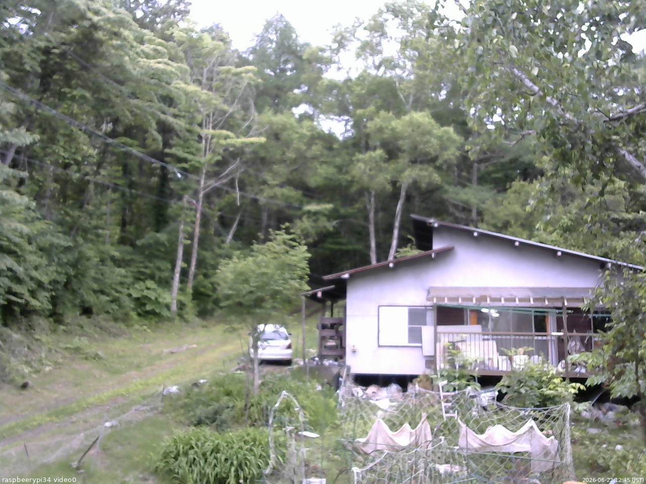 長野県菅平高原 ゆたか山荘 西側(坂上) 2026/06/22 12:45