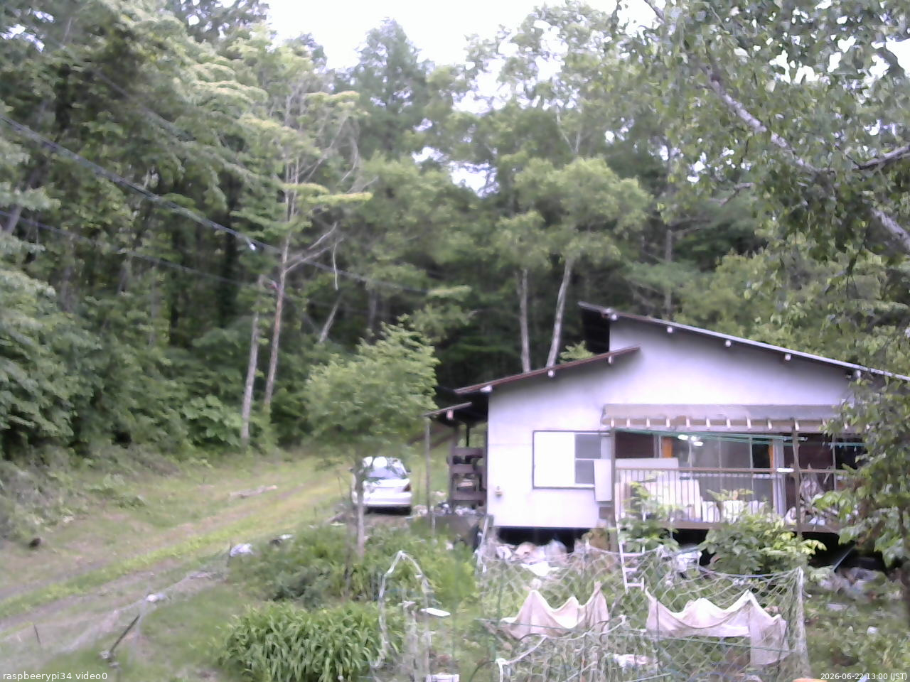 長野県菅平高原 ゆたか山荘 西側(坂上) 2026/06/22 13:00