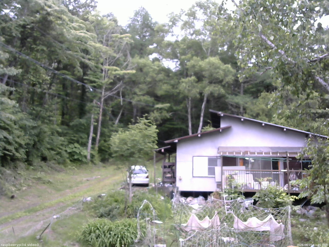 長野県菅平高原 ゆたか山荘 西側(坂上) 2026/06/22 13:45