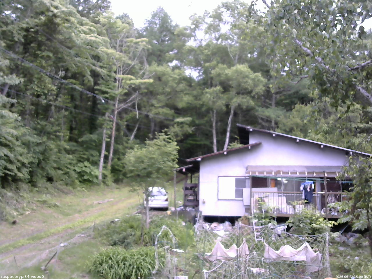 長野県菅平高原 ゆたか山荘 西側(坂上) 2026/06/22 15:00