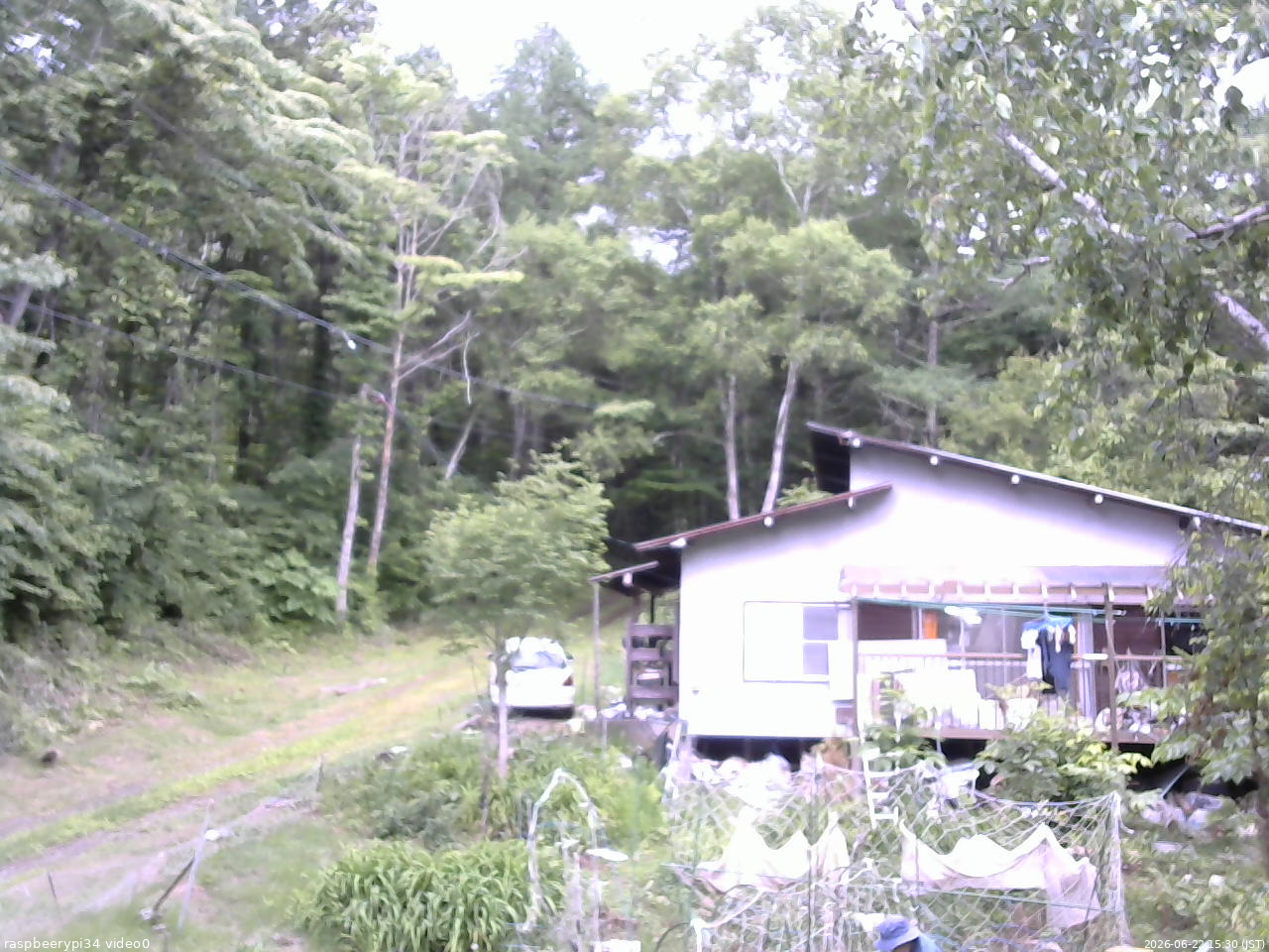 長野県菅平高原 ゆたか山荘 西側(坂上) 2026/06/22 15:30