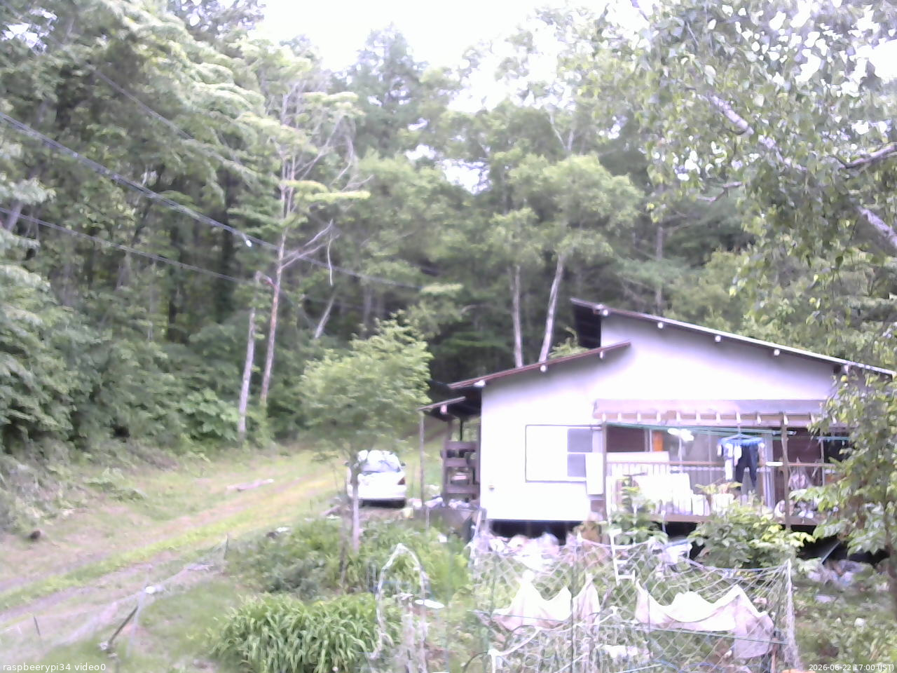 長野県菅平高原 ゆたか山荘 西側(坂上) 2026/06/22 17:00