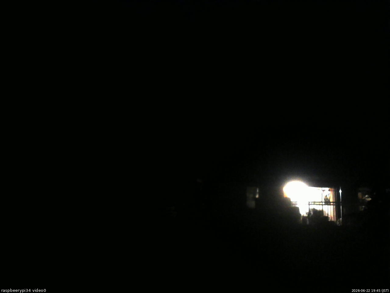 長野県菅平高原 ゆたか山荘 西側(坂上) 2026/06/22 19:45
