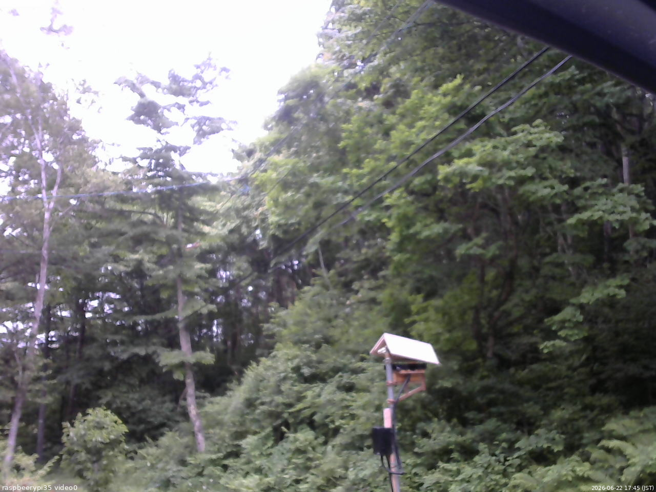 長野県菅平高原 ゆたか山荘 温度計 2026/06/22 17:45