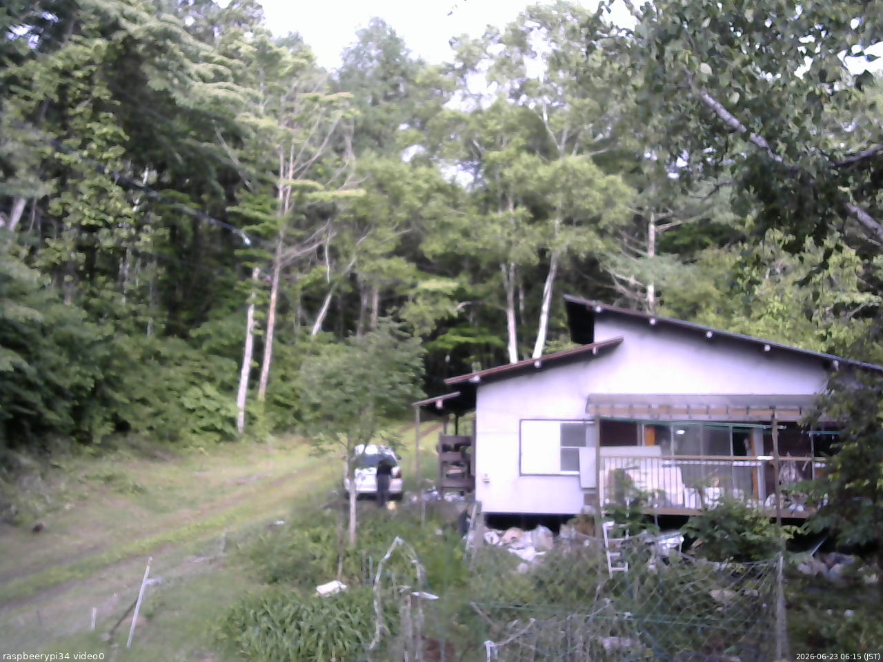 長野県菅平高原 ゆたか山荘 西側(坂上) 2026/06/23 06:15
