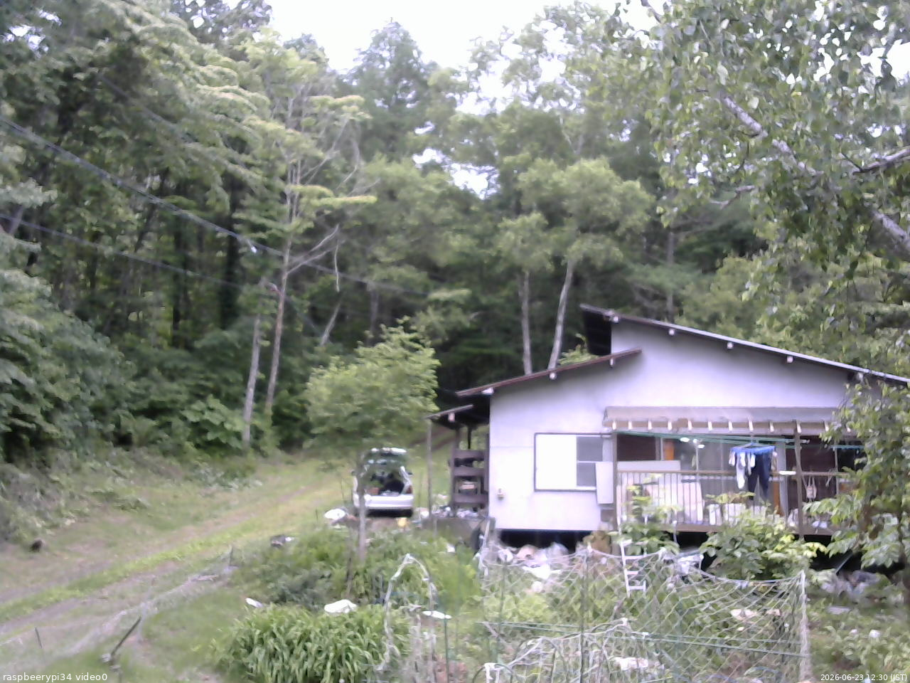 長野県菅平高原 ゆたか山荘 西側(坂上) 2026/06/23 12:30