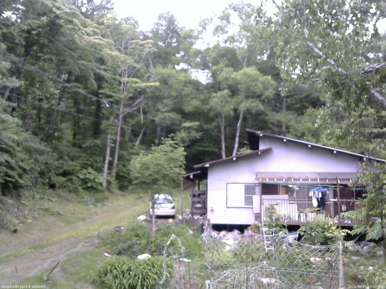長野県菅平高原 ゆたか山荘 西側(坂上) 2026/06/23 13:00