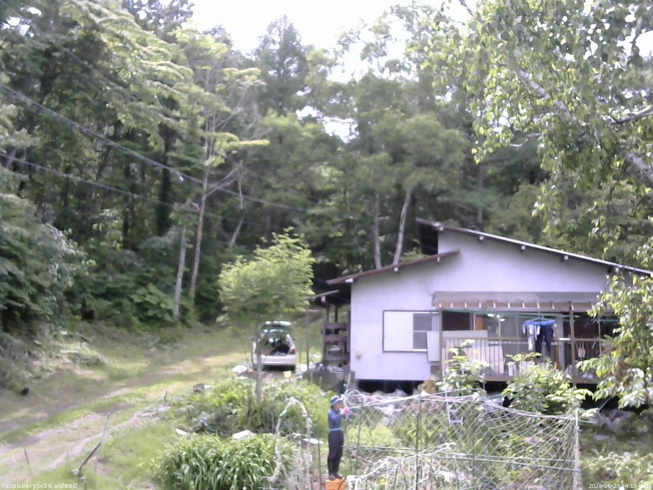 長野県菅平高原 ゆたか山荘 西側(坂上) 2026/06/23 14:15