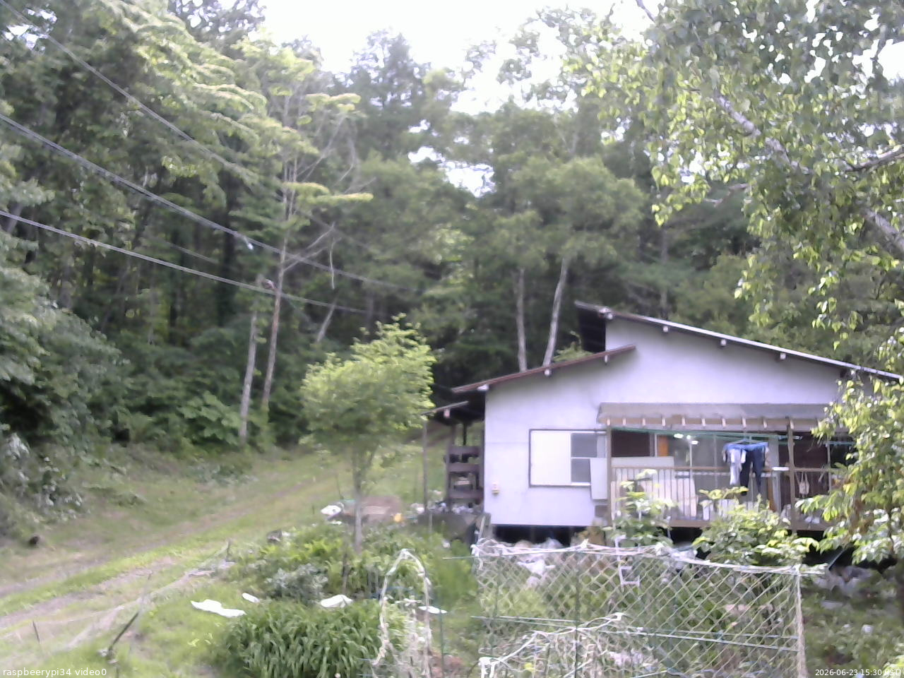 長野県菅平高原 ゆたか山荘 西側(坂上) 2026/06/23 15:30