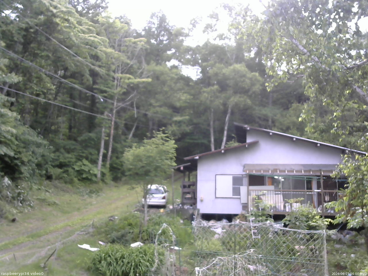 長野県菅平高原 ゆたか山荘 西側(坂上) 2026/06/23 16:00