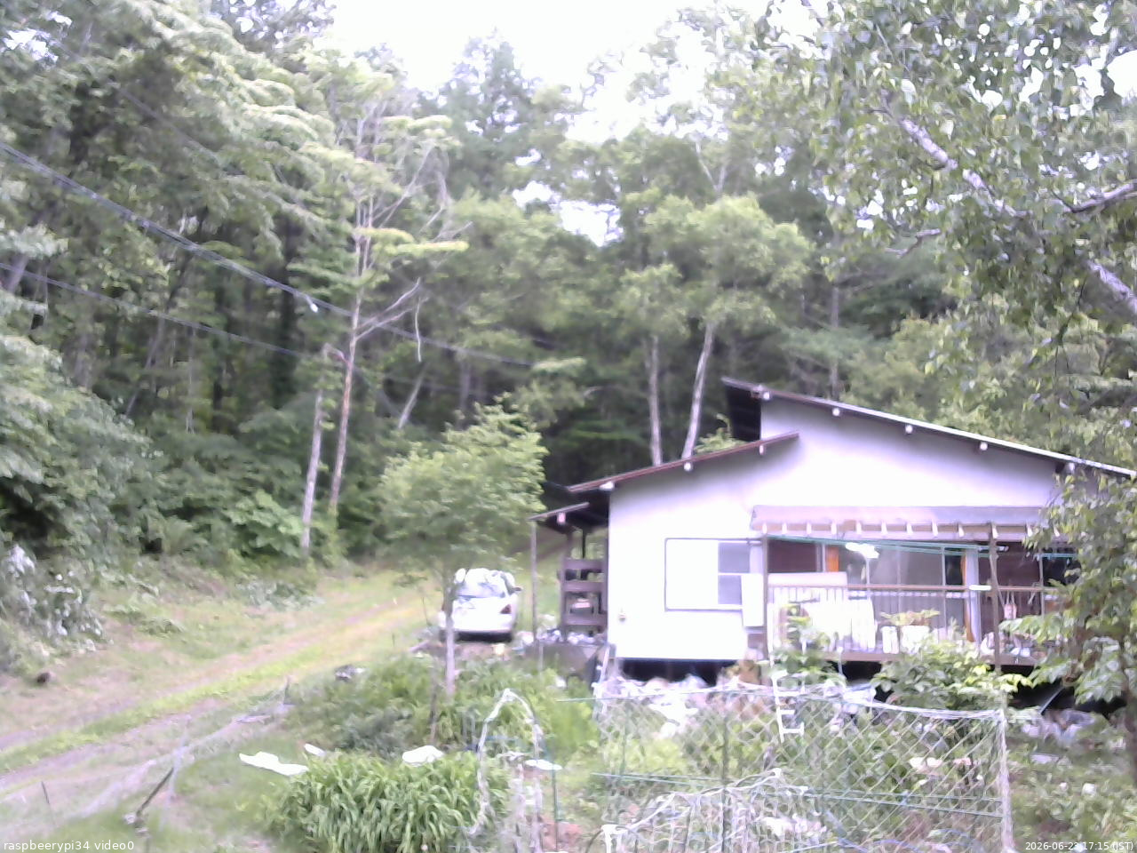 長野県菅平高原 ゆたか山荘 西側(坂上) 2026/06/23 17:15