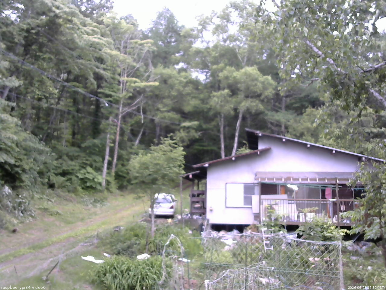 長野県菅平高原 ゆたか山荘 西側(坂上) 2026/06/23 17:30