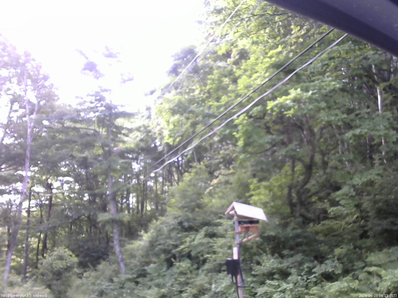 長野県菅平高原 ゆたか山荘 温度計 2026/06/23 06:15