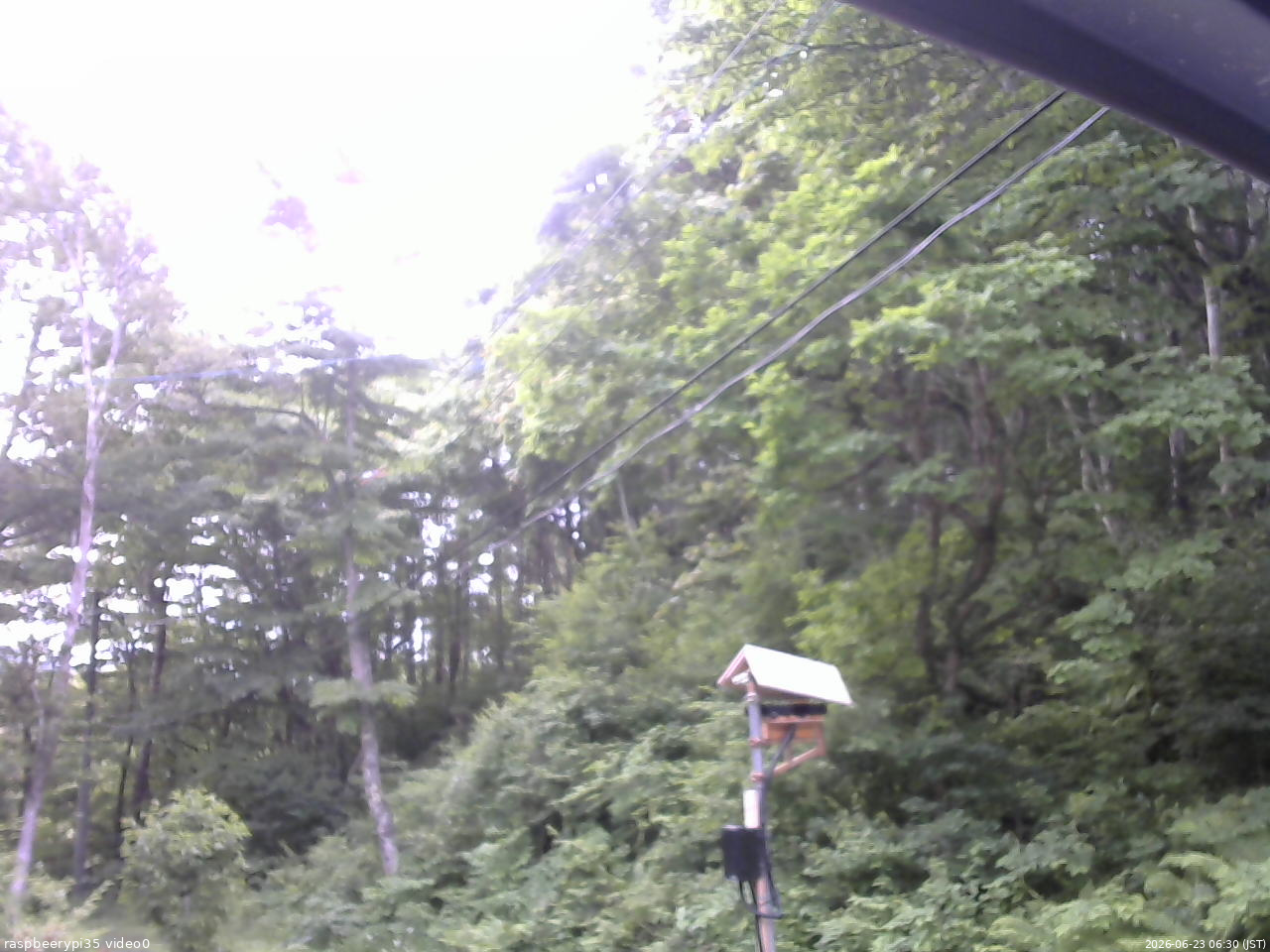 長野県菅平高原 ゆたか山荘 温度計 2026/06/23 06:30