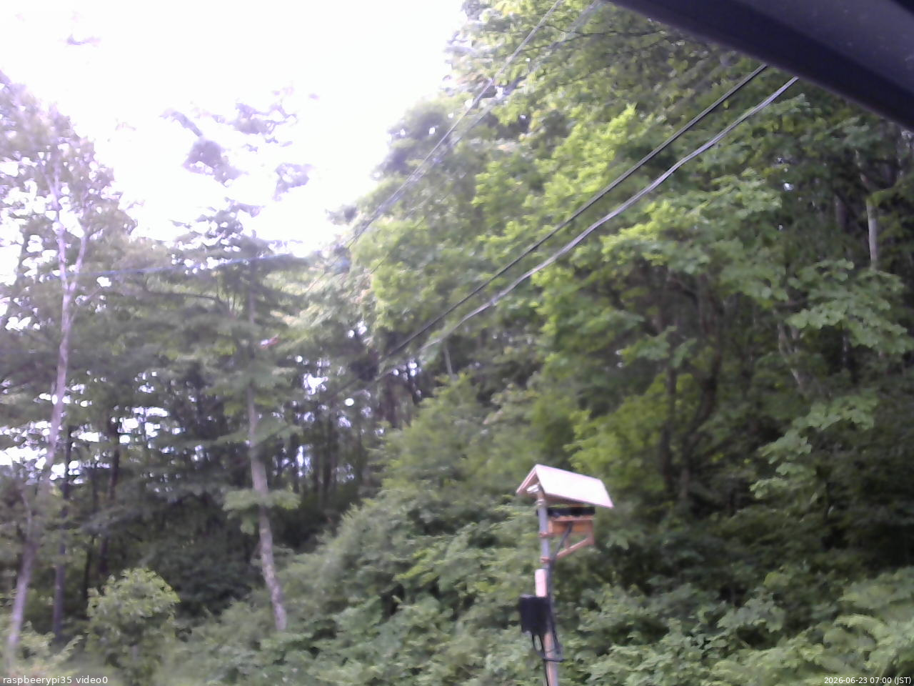 長野県菅平高原 ゆたか山荘 温度計 2026/06/23 07:00