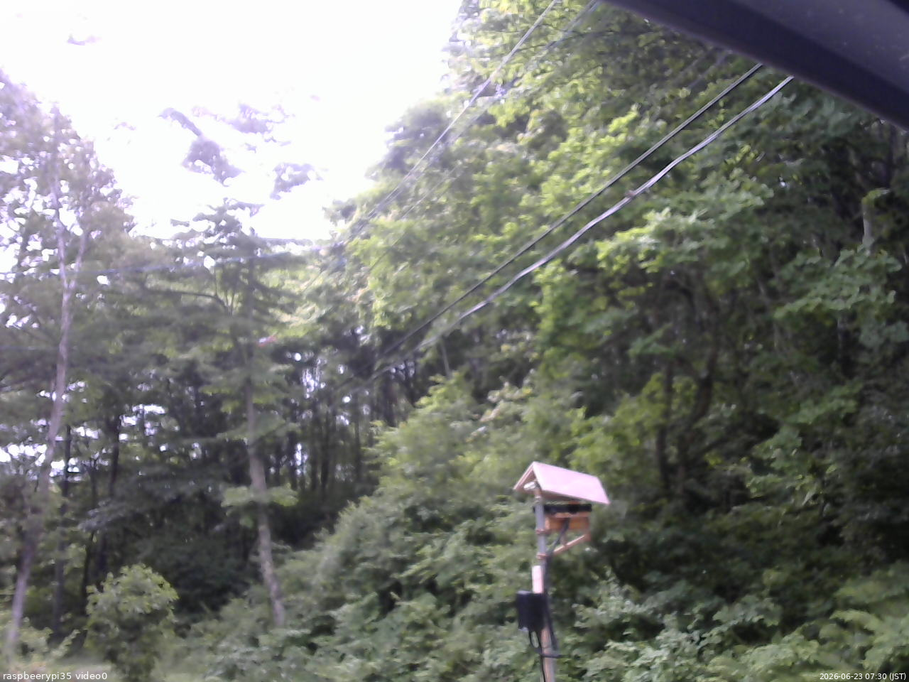 長野県菅平高原 ゆたか山荘 温度計 2026/06/23 07:30