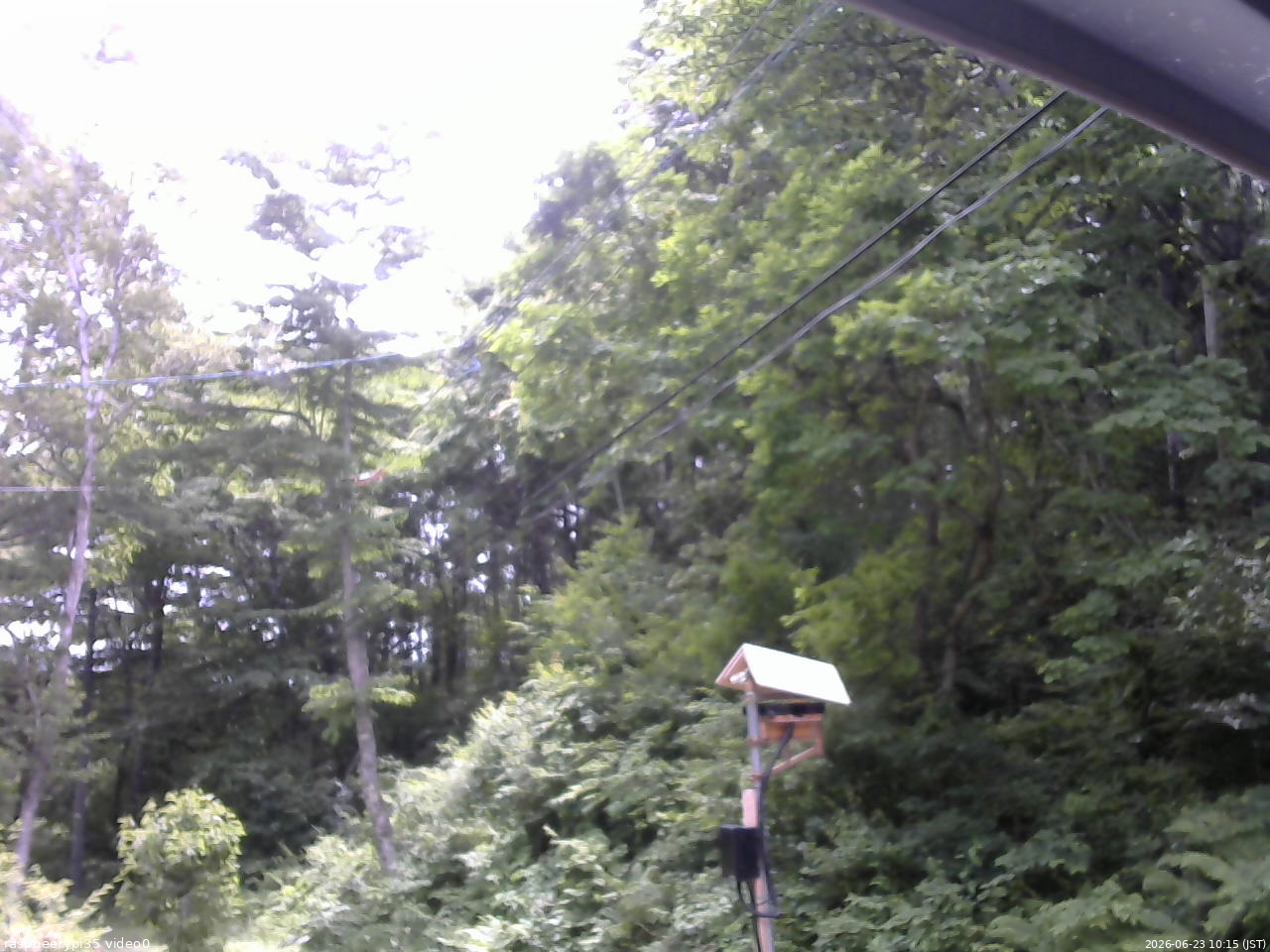 長野県菅平高原 ゆたか山荘 温度計 2026/06/23 10:15