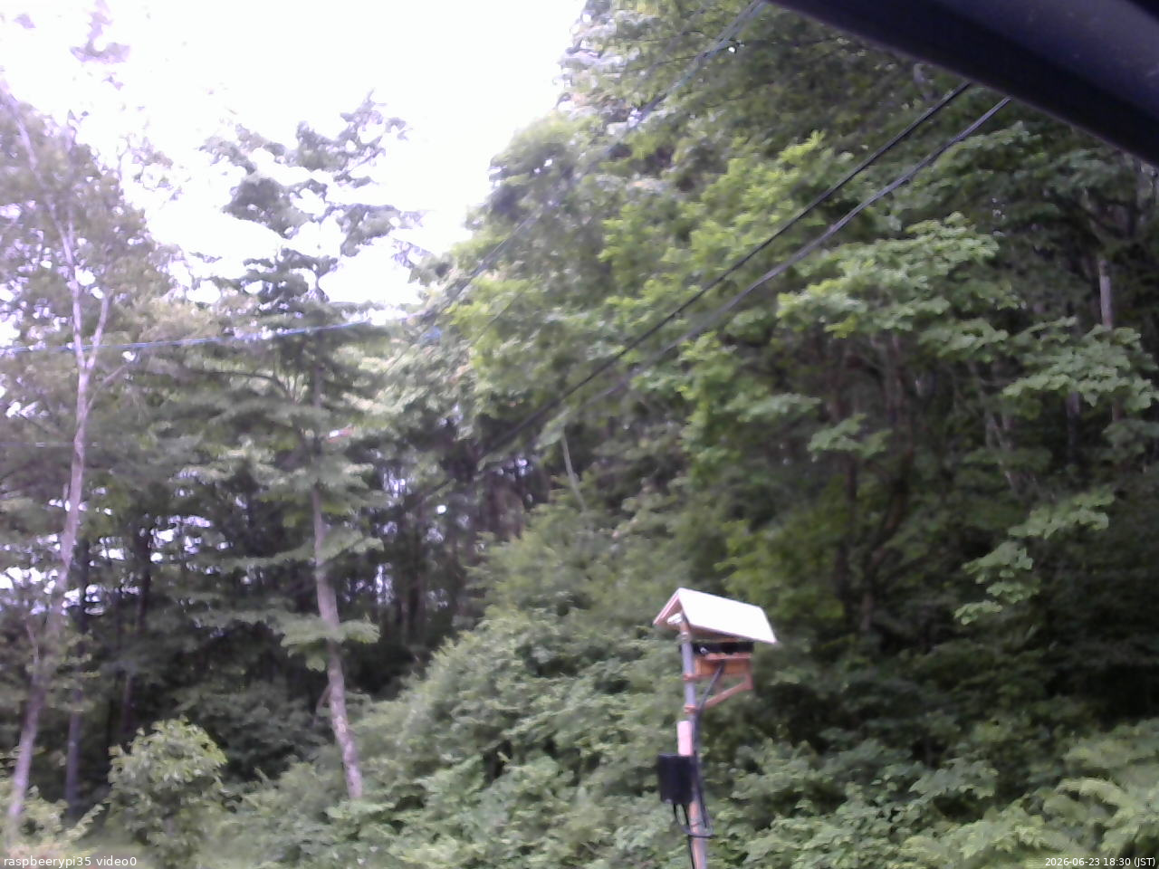 長野県菅平高原 ゆたか山荘 温度計 2026/06/23 18:30