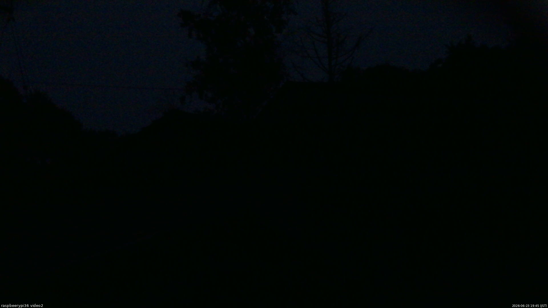 長野県菅平高原 ゆたか山荘 駐車場奥 2026/06/23 19:45