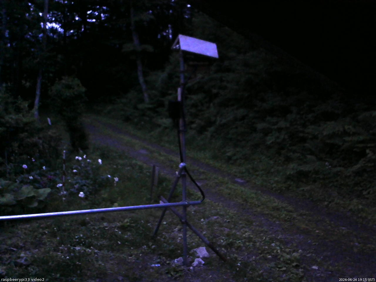 長野県菅平高原 ゆたか山荘 南側 2026/06/24 19:15
