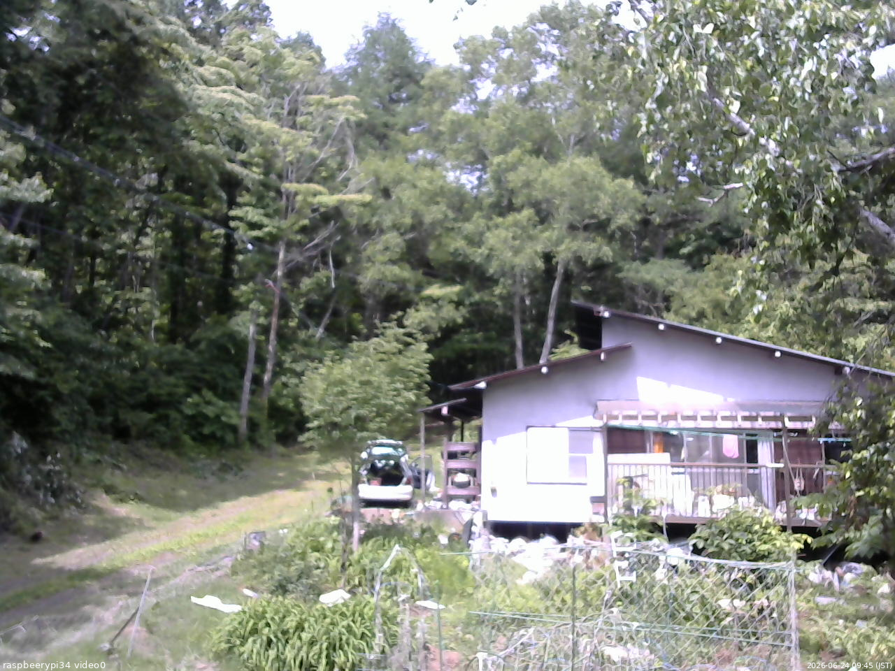 長野県菅平高原 ゆたか山荘 西側(坂上) 2026/06/24 09:45