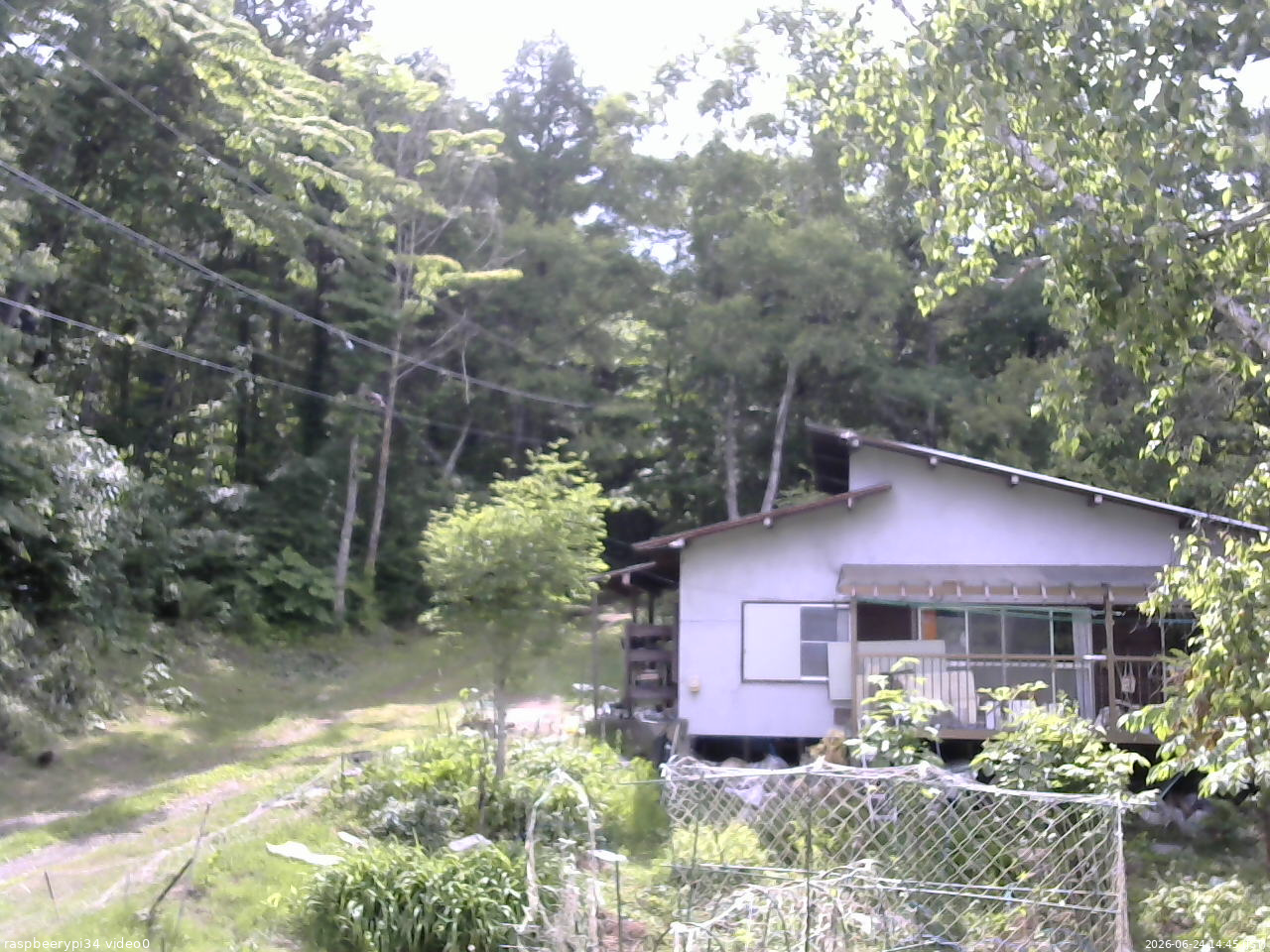 長野県菅平高原 ゆたか山荘 西側(坂上) 2026/06/24 14:45