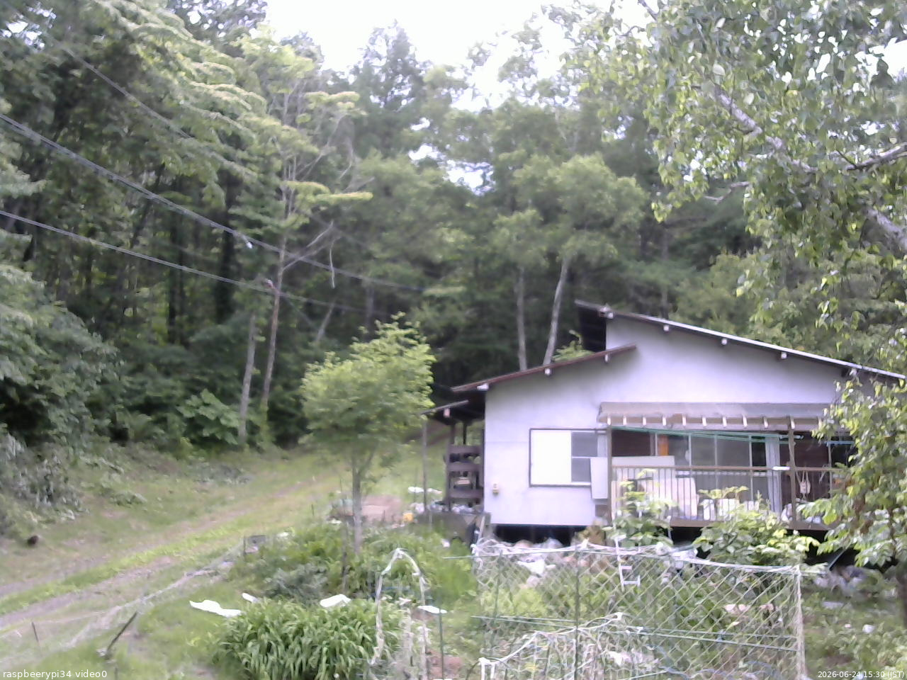 長野県菅平高原 ゆたか山荘 西側(坂上) 2026/06/24 15:30