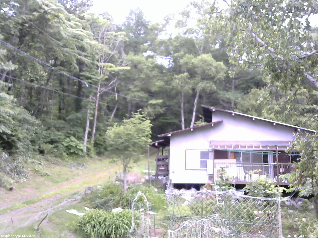 長野県菅平高原 ゆたか山荘 西側(坂上) 2026/06/24 17:15
