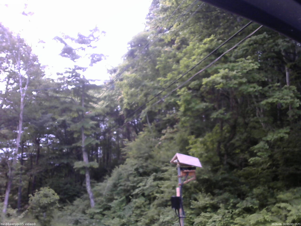 長野県菅平高原 ゆたか山荘 温度計 2026/06/24 05:00