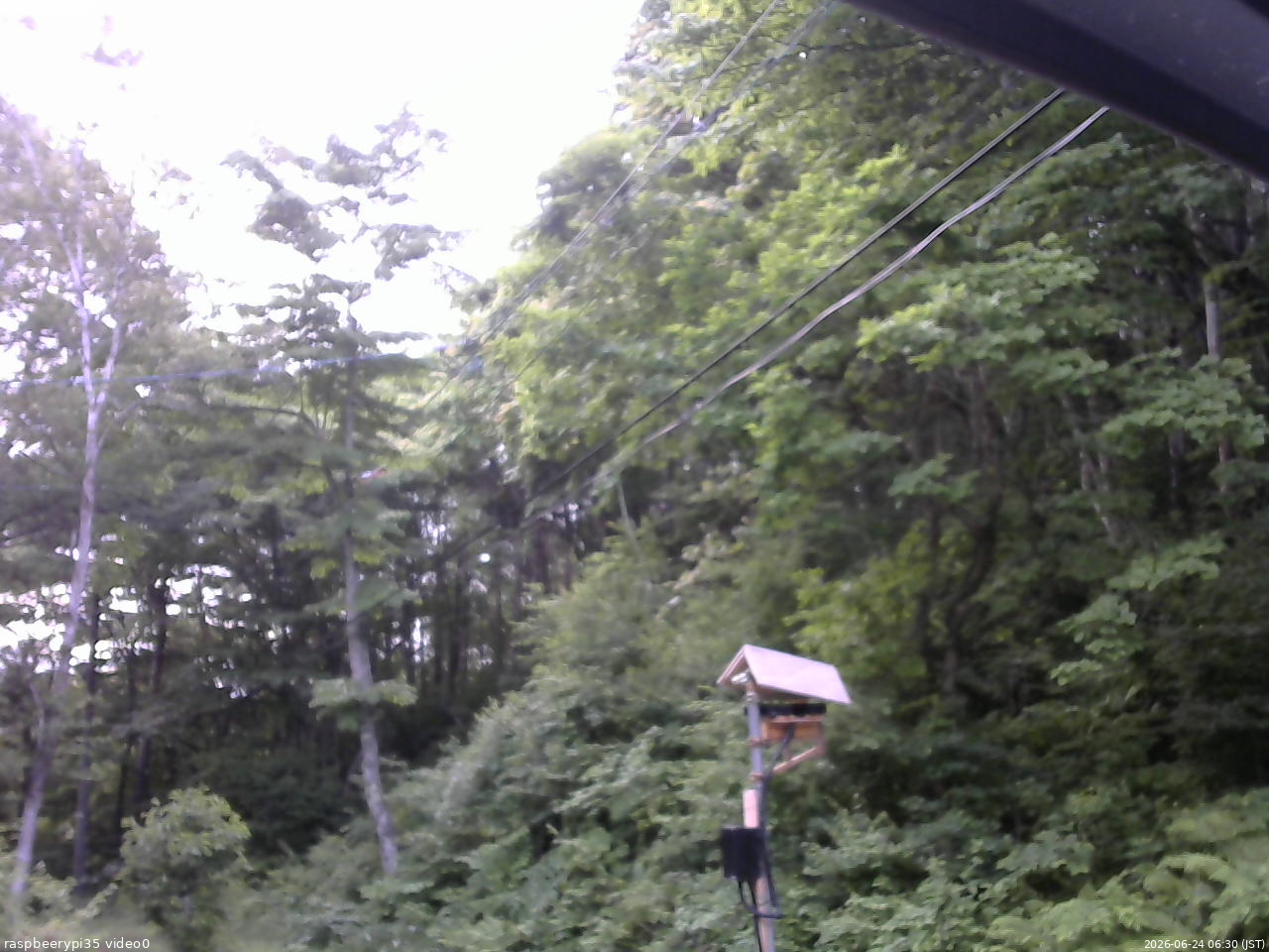 長野県菅平高原 ゆたか山荘 温度計 2026/06/24 06:30