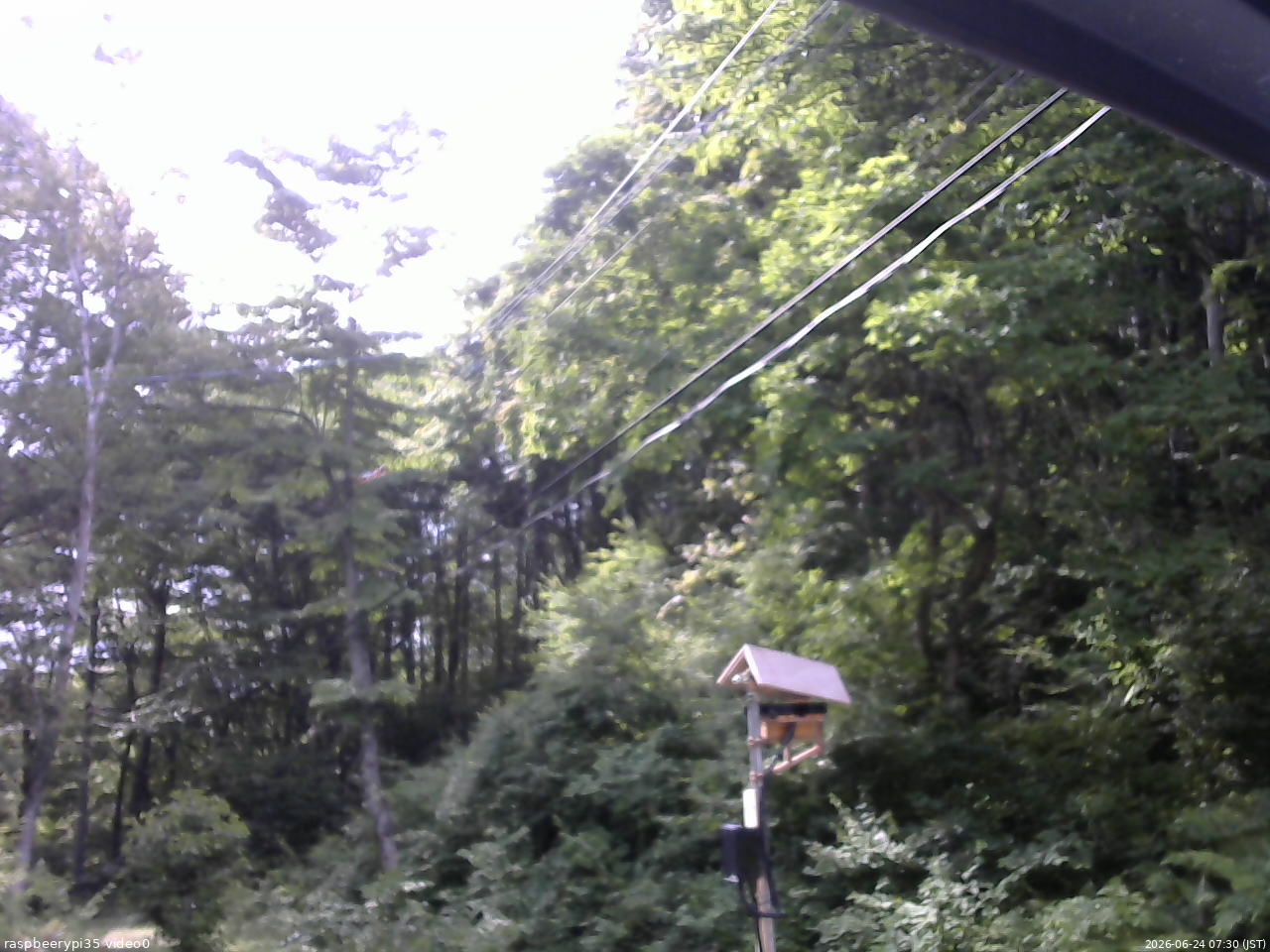 長野県菅平高原 ゆたか山荘 温度計 2026/06/24 07:30