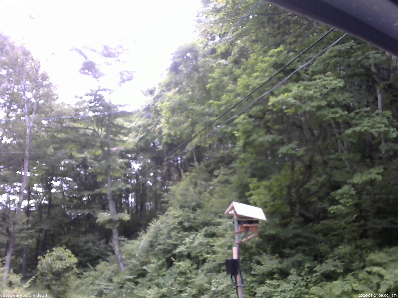 長野県菅平高原 ゆたか山荘 温度計 2026/06/24 09:00