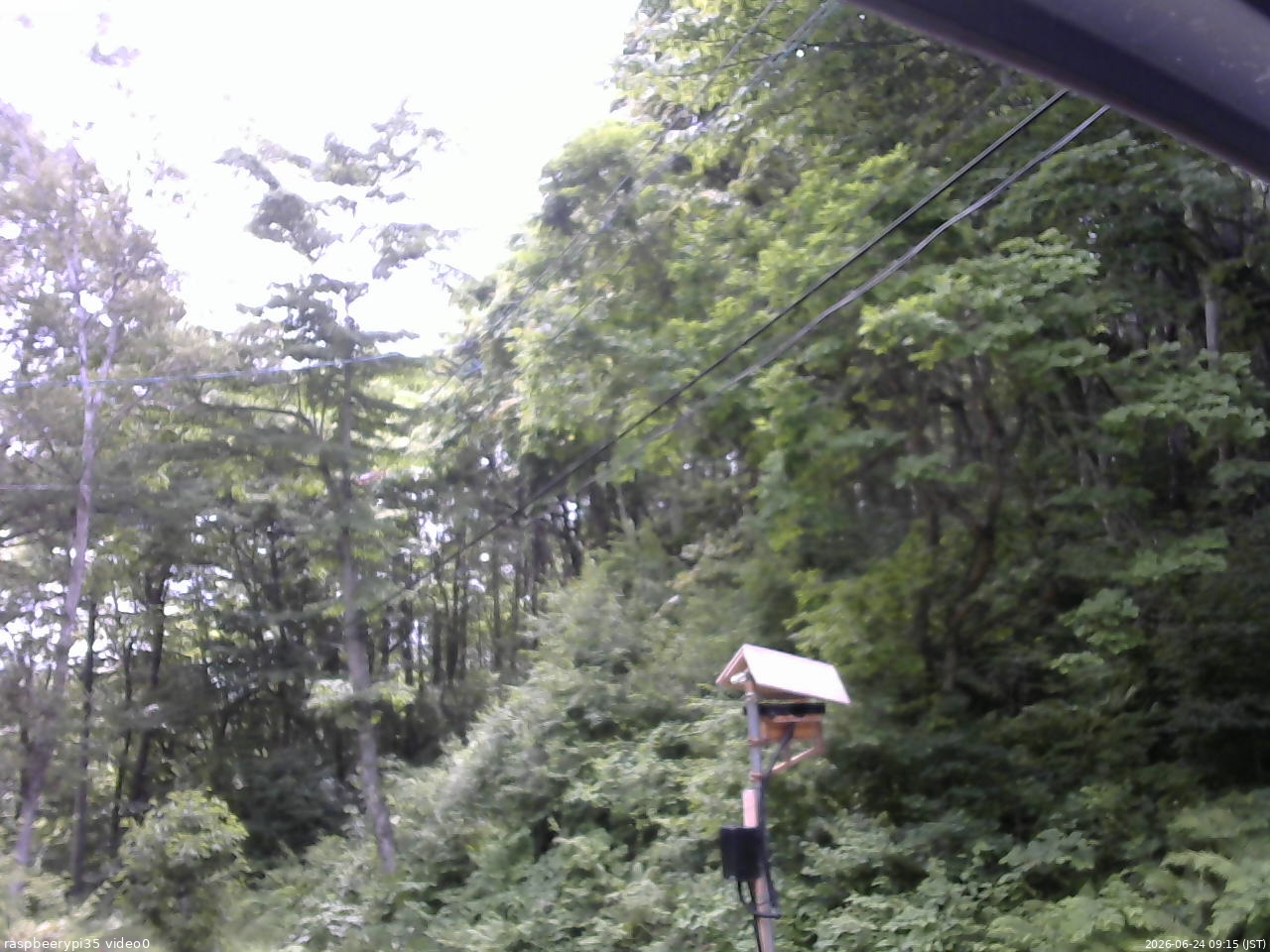 長野県菅平高原 ゆたか山荘 温度計 2026/06/24 09:15