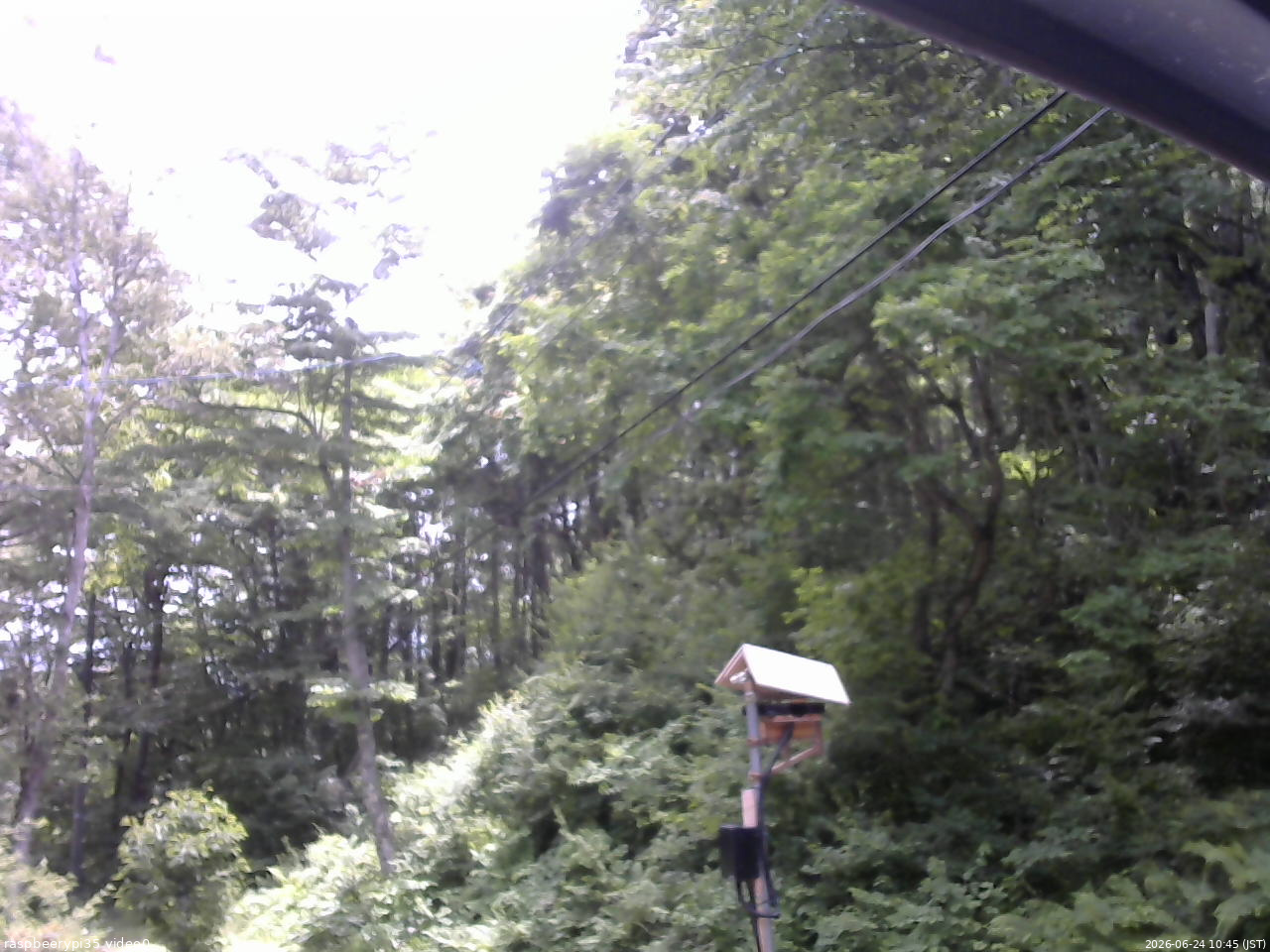 長野県菅平高原 ゆたか山荘 温度計 2026/06/24 10:45