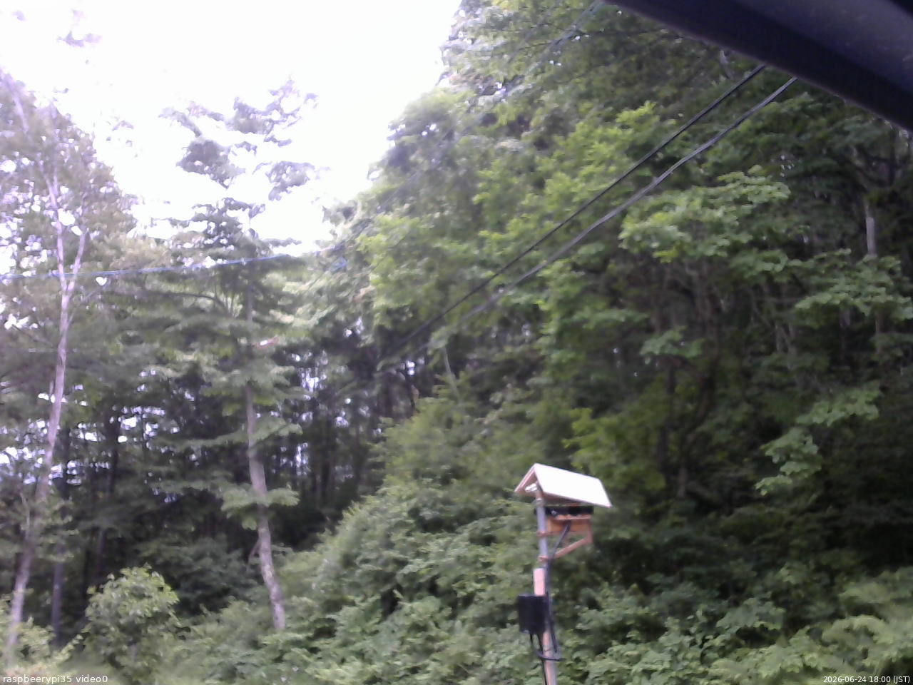 長野県菅平高原 ゆたか山荘 温度計 2026/06/24 18:00