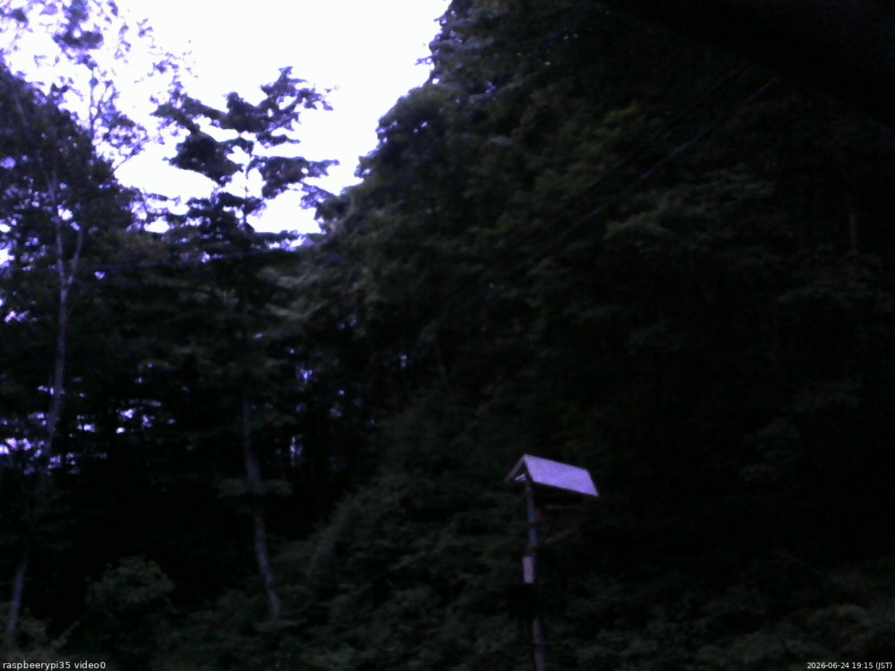 長野県菅平高原 ゆたか山荘 温度計 2026/06/24 19:15