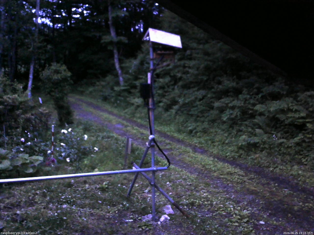 長野県菅平高原 ゆたか山荘 南側 2026/06/25 19:15