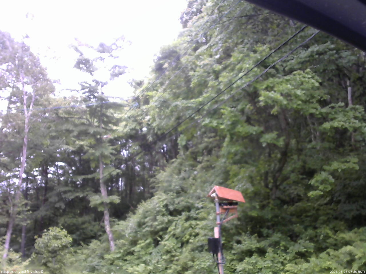 長野県菅平高原 ゆたか山荘 温度計 2026/06/25 07:30