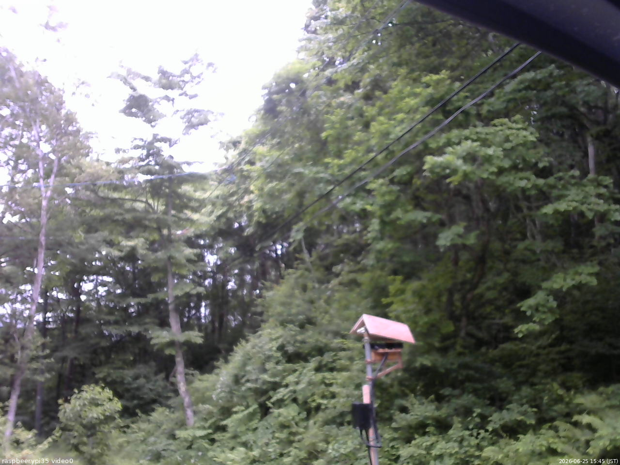 長野県菅平高原 ゆたか山荘 温度計 2026/06/25 15:45