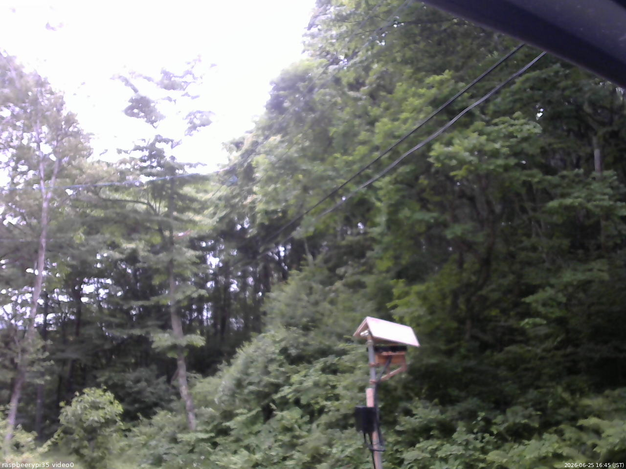 長野県菅平高原 ゆたか山荘 温度計 2026/06/25 16:45