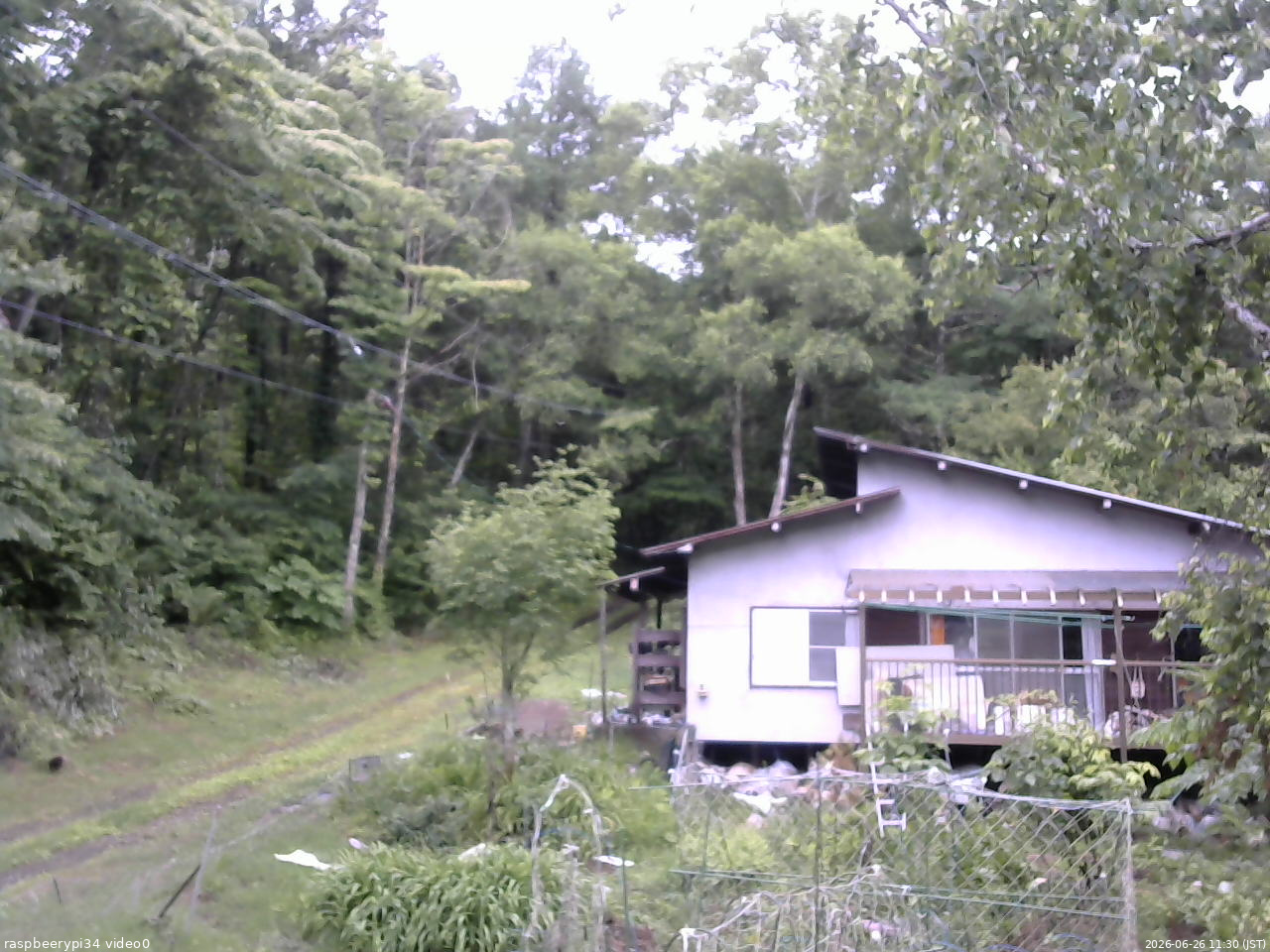 長野県菅平高原 ゆたか山荘 西側(坂上) 2026/06/26 11:30