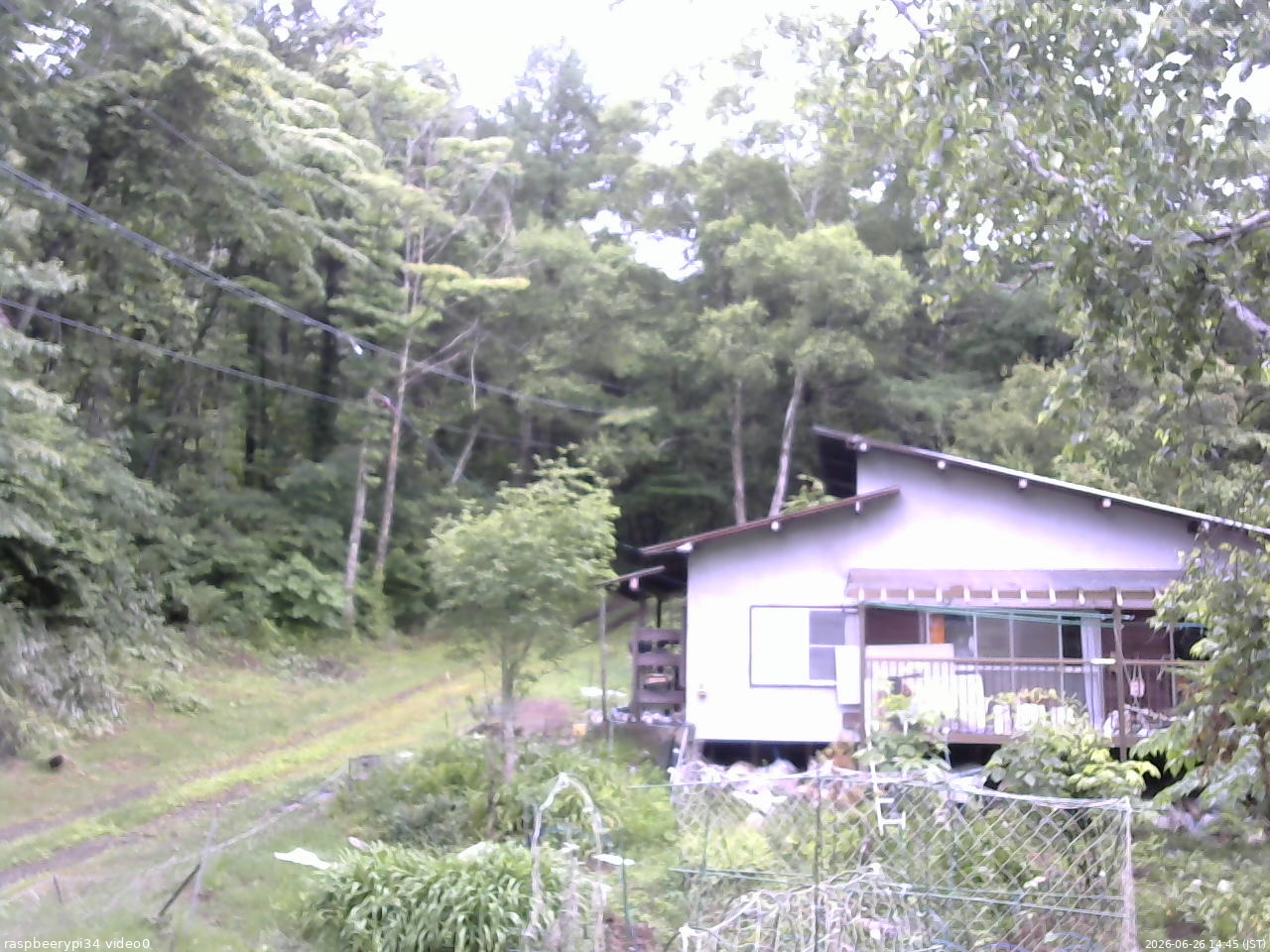 長野県菅平高原 ゆたか山荘 西側(坂上) 2026/06/26 14:45