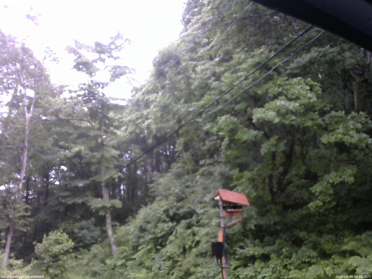 長野県菅平高原 ゆたか山荘 温度計 2026/06/26 06:00
