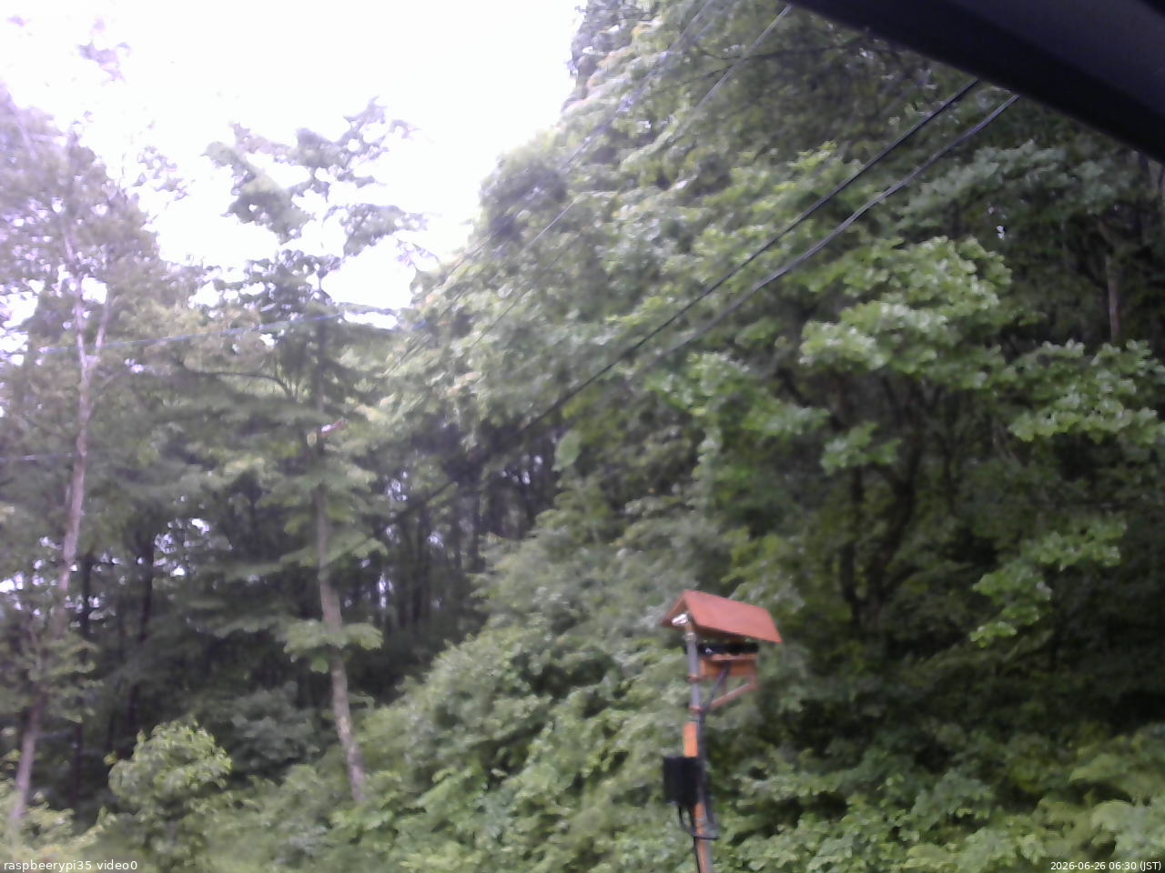 長野県菅平高原 ゆたか山荘 温度計 2026/06/26 06:30
