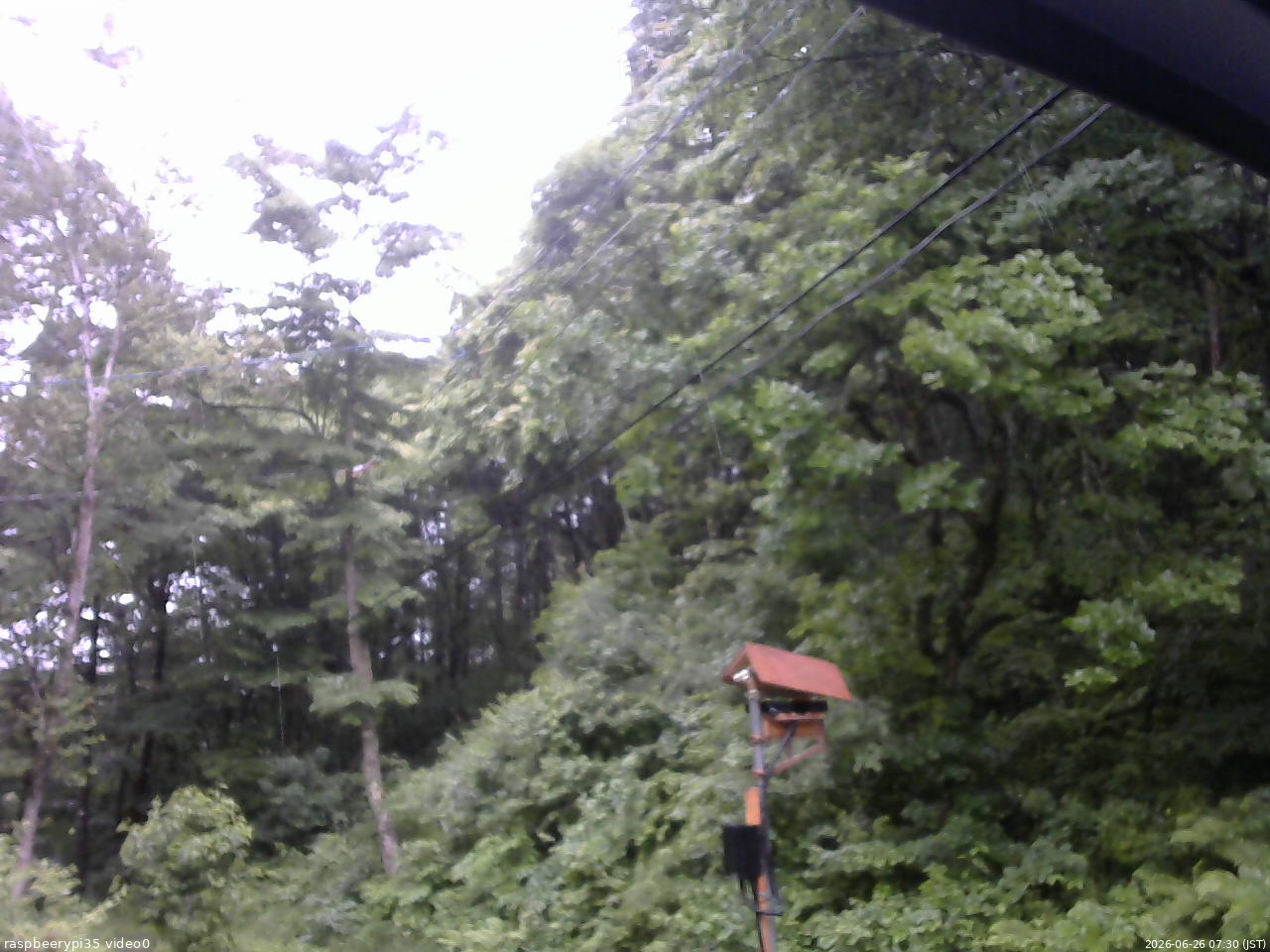 長野県菅平高原 ゆたか山荘 温度計 2026/06/26 07:30