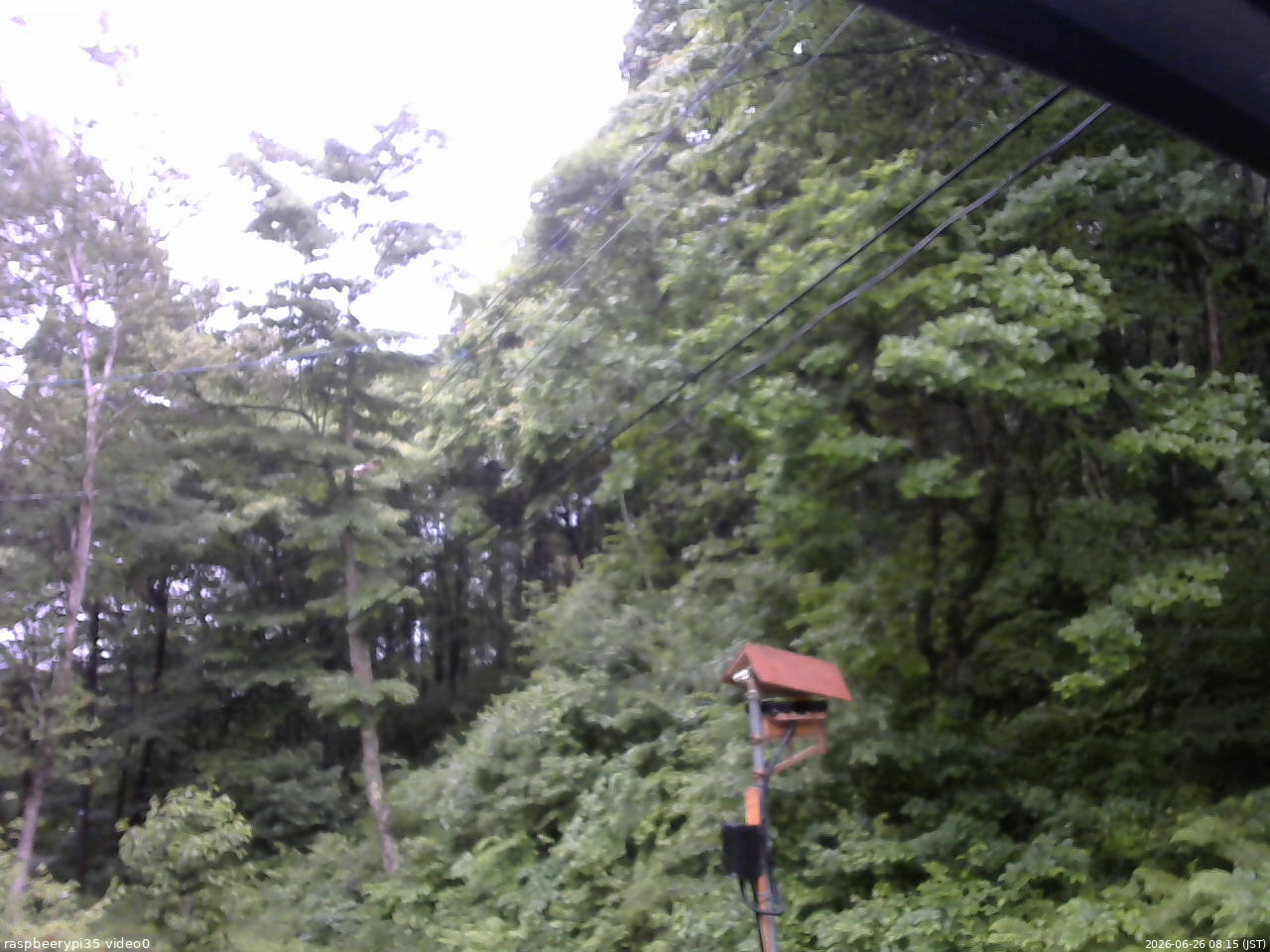 長野県菅平高原 ゆたか山荘 温度計 2026/06/26 08:15