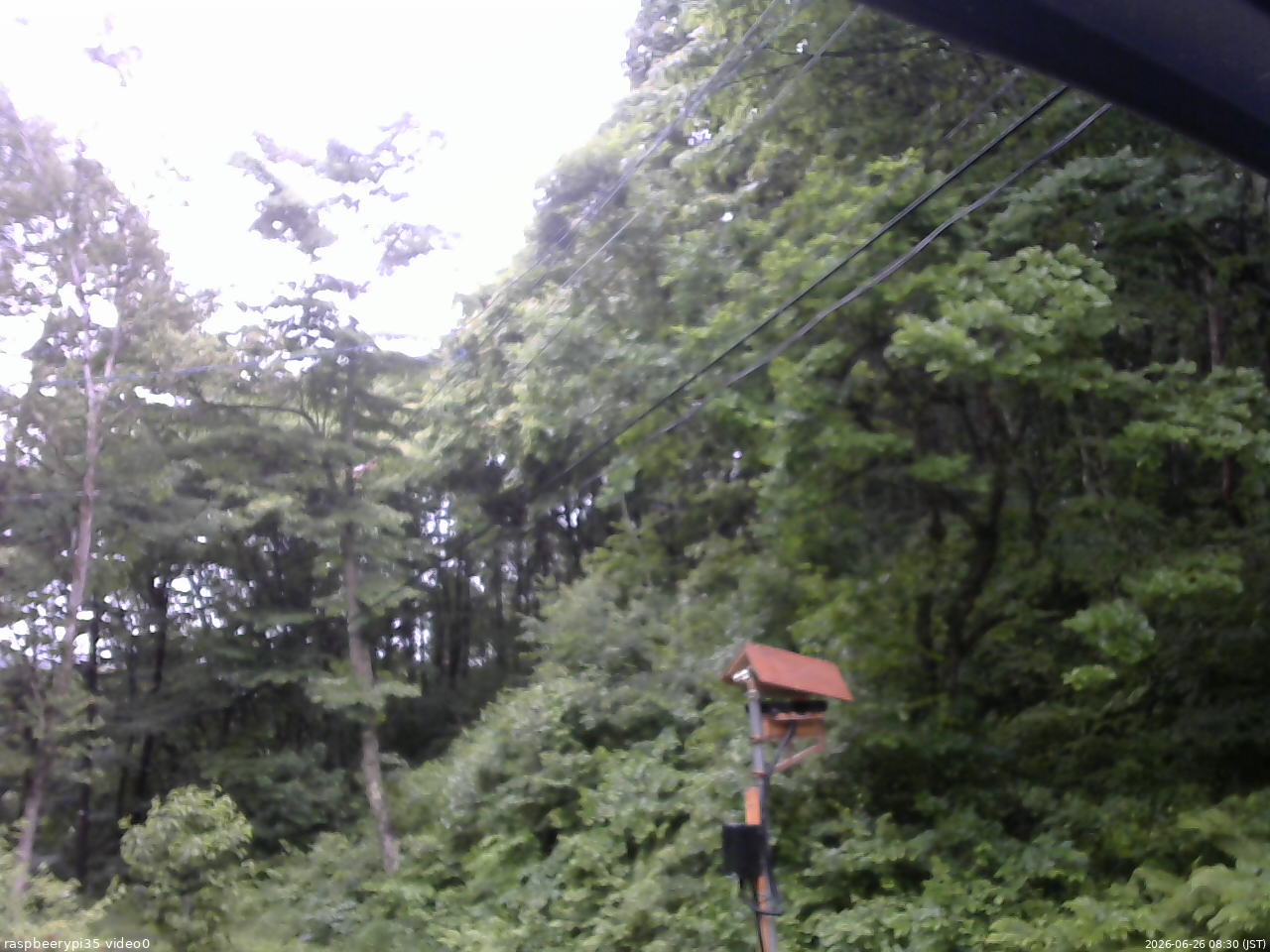 長野県菅平高原 ゆたか山荘 温度計 2026/06/26 08:30