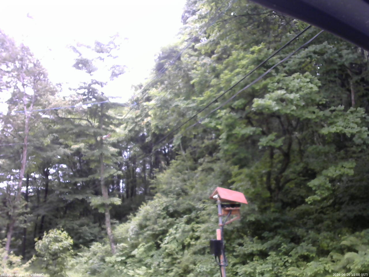 長野県菅平高原 ゆたか山荘 温度計 2026/06/26 11:00