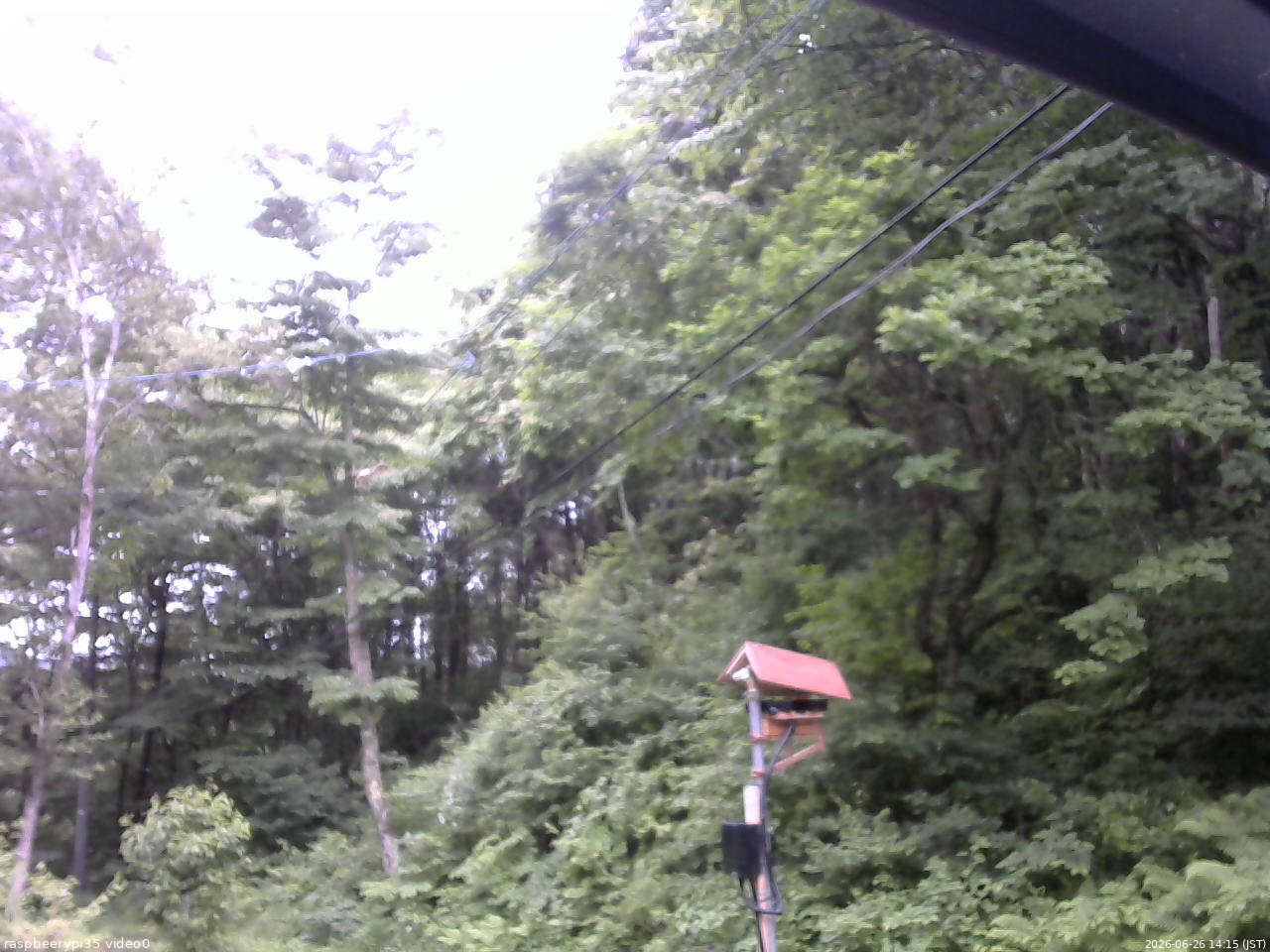 長野県菅平高原 ゆたか山荘 温度計 2026/06/26 14:15