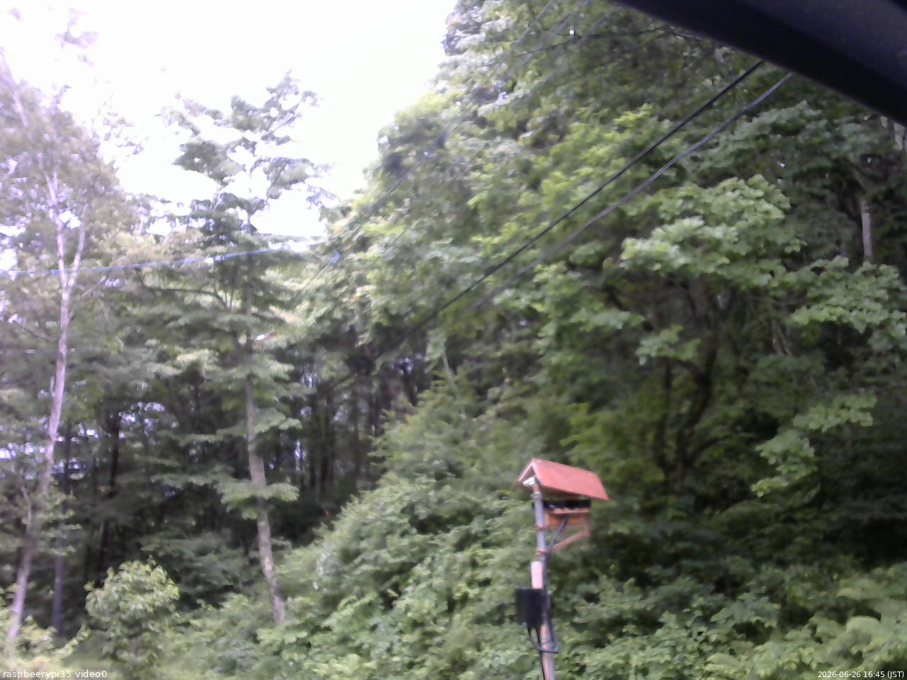 長野県菅平高原 ゆたか山荘 温度計 2026/06/26 16:45